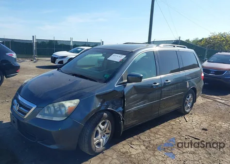 2005 Honda Odyssey Ex-L from USA, damaged, VIN 5FNRL38795B089609